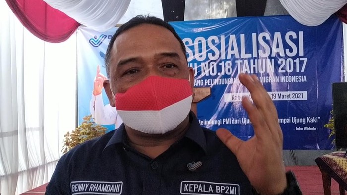 Kepala Badan Perlindungan Pekerja Migran Indonesia (BP2MI) Benny Rhamdani