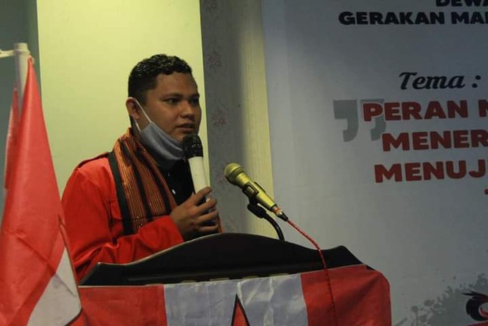 Ketua Umum DPP GMNI, Arjuna Putra Aldino