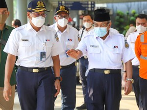 Blusukan ke Stasiun Senen, Said Aqil: Dulu Kotor dan Kumuh