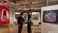 Salah satu kegiatan yang dapat dilakukan di Creative Hall adalah pameran karya seni. Foto: Putu Intan/detikcom