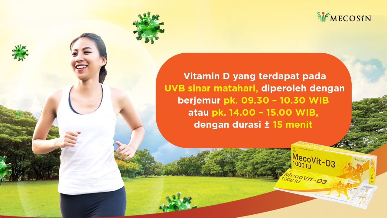 Pastikan Kebutuhan Vitamin D3 Terpenuhi Untuk Jaga Daya Tahan Tubuh