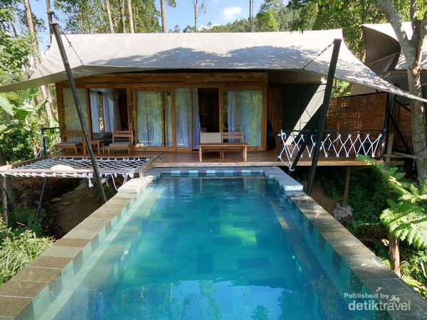Bagus Banget Glamping di Ciwidey Bandung Ini, Serasa Ubud
