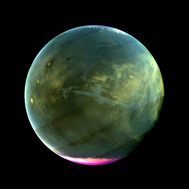 Tampilan Ultraviolet Mars