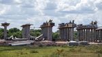Tengok Progres Pembangunan Tol Palembang-Prabumulih
