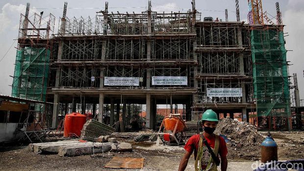 Pembangunan Kampung Susun Akuarium terus dikebut. Saat ini progres pembangunannya sudah mencapai 35 persen.