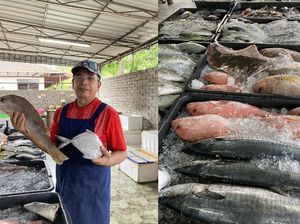 Sedih! Anak Ini Curhat, Ayahnya Jual Ikan Segar  Tak Laku
