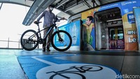Sedangkan, pada Sabtu-Minggu lebih fleksibel menyesuaikan jam operasional MRT Jakarta. (Foto: Andhika Prasetia/detikcom)