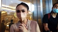 Yuni Shara turut hadir dalam acara tersebut. Foto: Pingkan Anggraini/ detikHOT