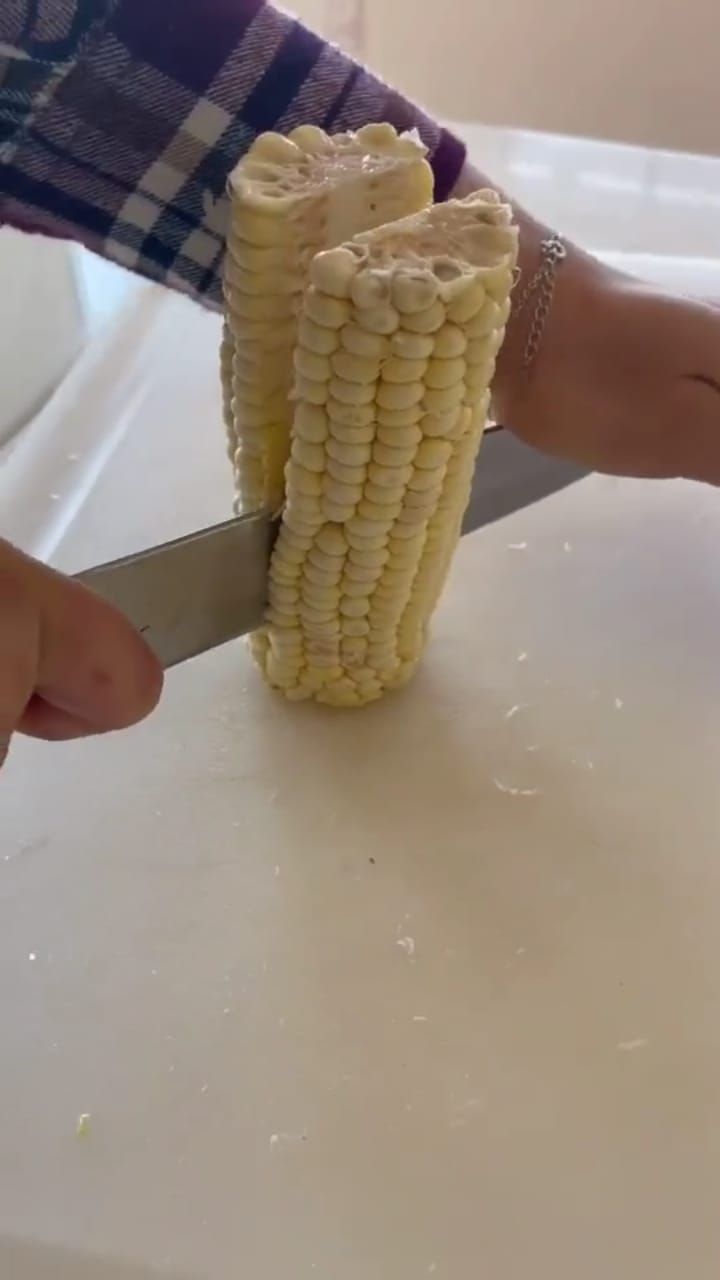corn ribs, cara unik makan jagung bakar