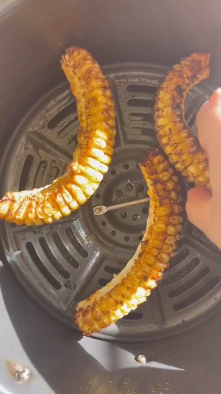 corn ribs, cara unik makan jagung bakar