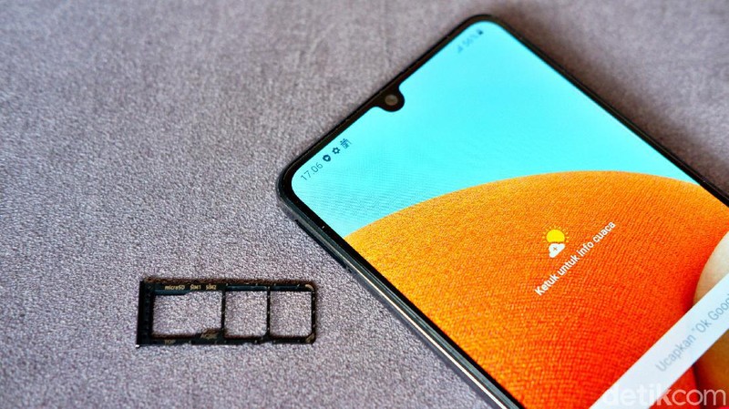 Galaxy A32, ponsel anyar Samsung harga Rp 3 jutaan