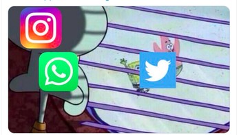 WhatsApp dan Instagram iri melihat Twitter bebas dan tidak tumbang. Foto: Twitter