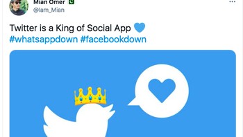 Twitter pun seakan jadi raja media sosial. Foto: Twitter
