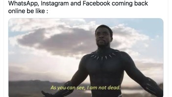 Aku tidak mati, begitu kata WhatsApp jika dia adalah manusia. Foto: Twitter