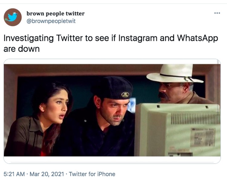 Meme WhatsApp down