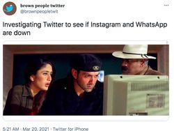 WhatsApp Tumbang Jadi Bahan Meme Sindiran