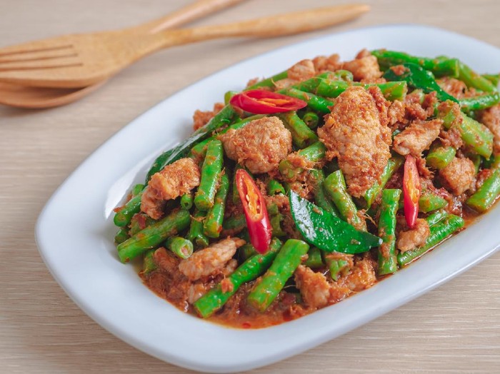 Oseng Pedas Kacang Panjang