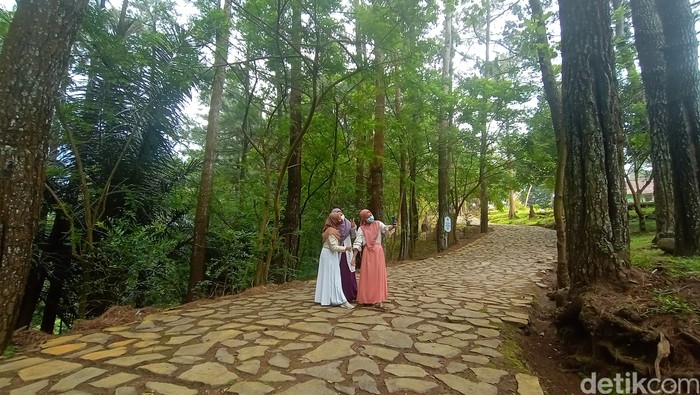 Wana wisata Pijar Park yang terletak di lereng Muria, Desa Kajar Kecamatan Dawe, Kudus, Sabtu (20/2/2021)