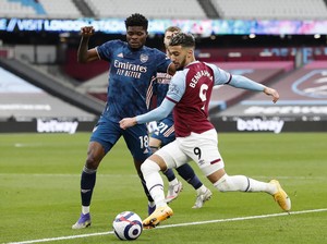 West Ham Vs Arsenal: Sengit! The Gunners Comeback Usai Tertinggal 3 Gol