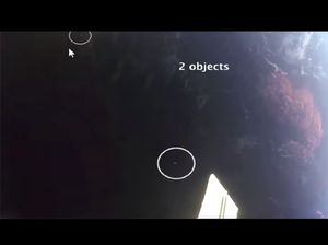 Heboh UFO Lewat Saat Astronaut ISS Live Video