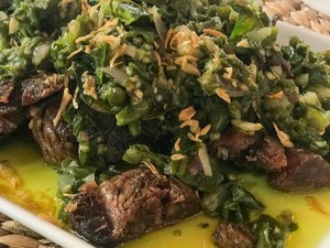 Masak Masak : Daging Sapi Sengkel Masak Cabe Hijau yang Nampol