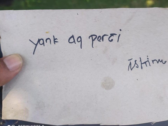 Ini isi Surat Singkat Wanita Bunuh Diri yang Ditemukan Bugil di Bendungan Malang