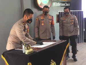 Kapolres Jaksel Ingin Aula Polsek Cilandak Terbuka untuk Pelayanan Warga