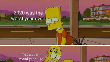 Mari saling menyemangati di tahun-tahun berat ini, detikers! Foto: via Bored Panda