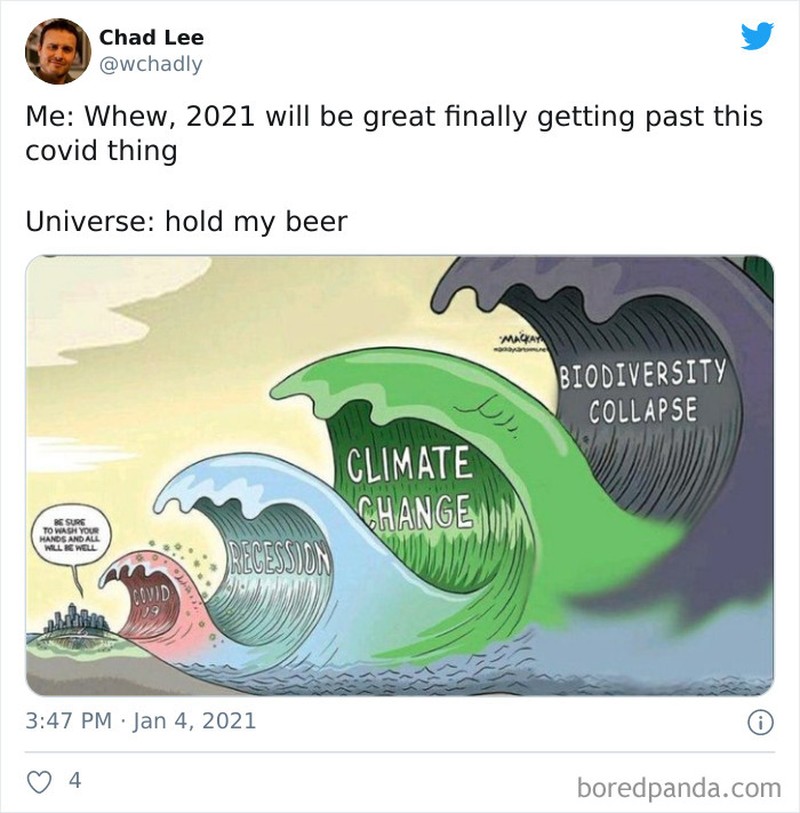 Kehidupan di tengah pandemi memang tidak mudah, beberapa meme bertebaran soal 2021 yang nampaknya bakal mirip 2020. Wah, harapannya sih bisa lebih baik, ya.