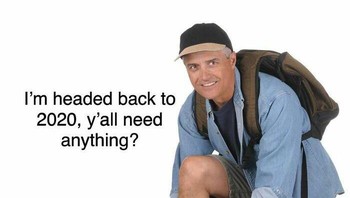 Ada yang ingin nitip sesuatu dari tahun 2020? Foto: via Bored Panda