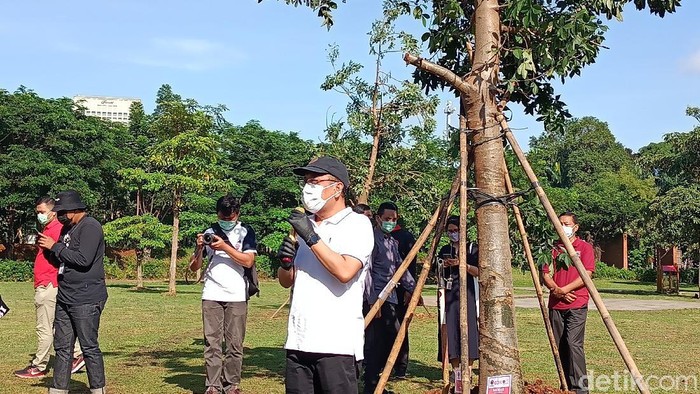 Mensesneg Pratikno (Karin Nur Secha/detikcom).