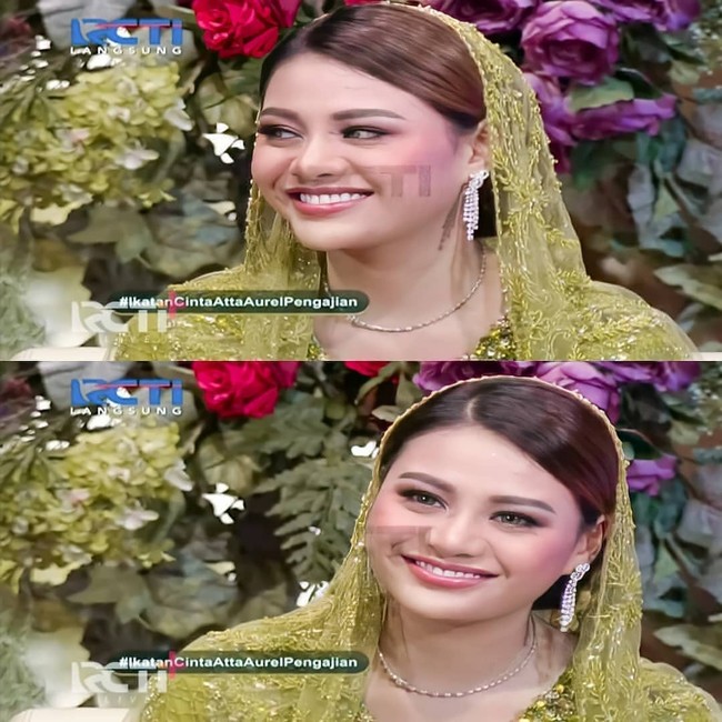 Tidak ketinggalan koleksi perhiasan berdesain elegan ikut menyempurnakan gaya Aurel. (Foto: Instagram)