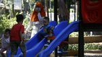 Usai Dibuka, Taman Danau Dampelas Dipenuhi Anak-anak