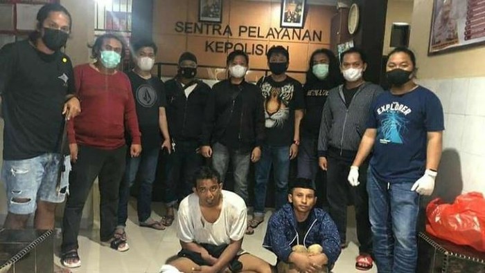 2 Begal di Makassar ditembak polisi usai merampok toko kelontong (dok. Istimewa).