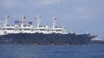 Foto: 220 Kapal AL China yang Bikin Filipina Geram