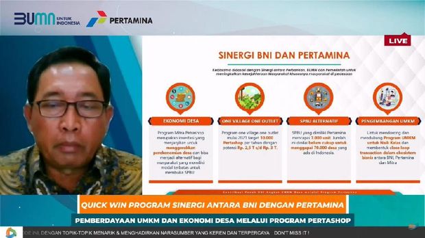 BNI - Pertamina Tawarkan Pertashop ke Nasabah Potensial