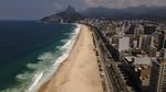 Duh! Pantai Brasil di Lockdown Lagi