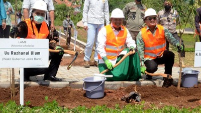 Saat Wagub Jabar Dorong Pembangunan Hutan Kota