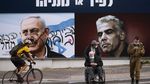 Foto PM Netanyahu Jadi Sasaran Aksi Vandalisme Jelang Pemilu Israel