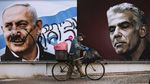 Foto PM Netanyahu Jadi Sasaran Aksi Vandalisme Jelang Pemilu Israel