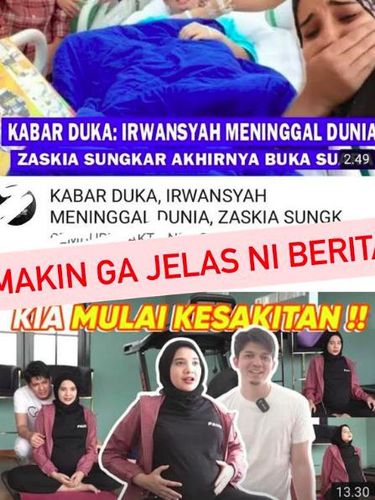 irwansyah jawab kabar hoax meninggal dunia