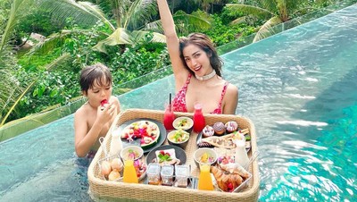 Berteman dengan Nobu, Jessica Iskandar Sering Cicipi Makanan Enak di Bali
