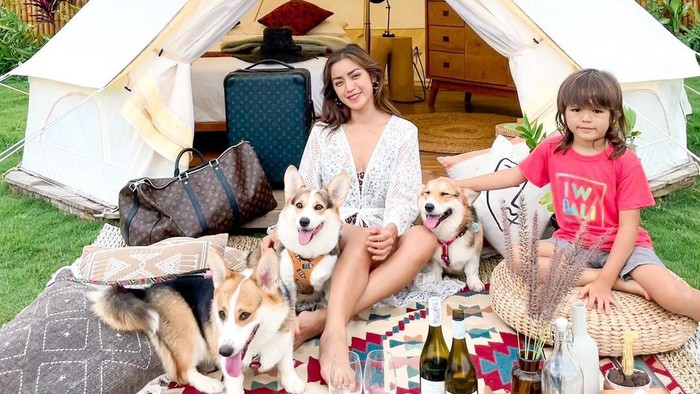 Jessica Iskandar Nikmati Hidup di Bali, Cicip Banyak Makanan Enak
