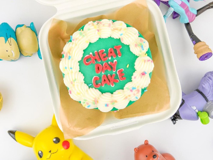 Lunch box cake Korea Viral Saat Pandemi, Kue Bolu Beroles Buttercream Dalam Kotak Mungil