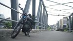 Motor Listrik dari Bangkai Honda C70, Tenaga Pakai Baterai Laptop dan Kamera