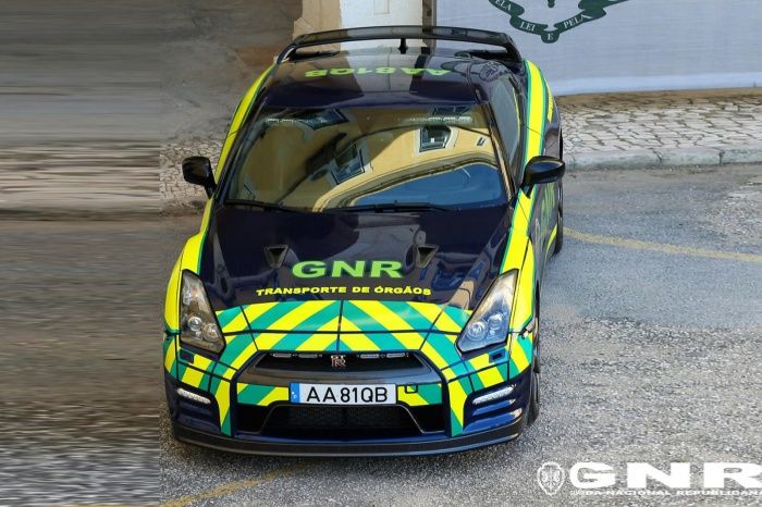 Nissan GT-R jadi mobil pengantar organ tubuh