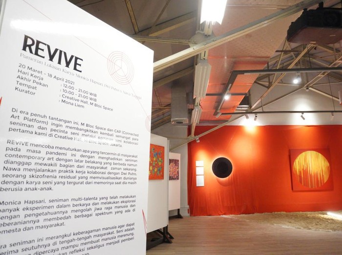 Pameran Seni Revive Hasil Kolaborasi Connected Art Platform dan M Bloc Space Jakarta