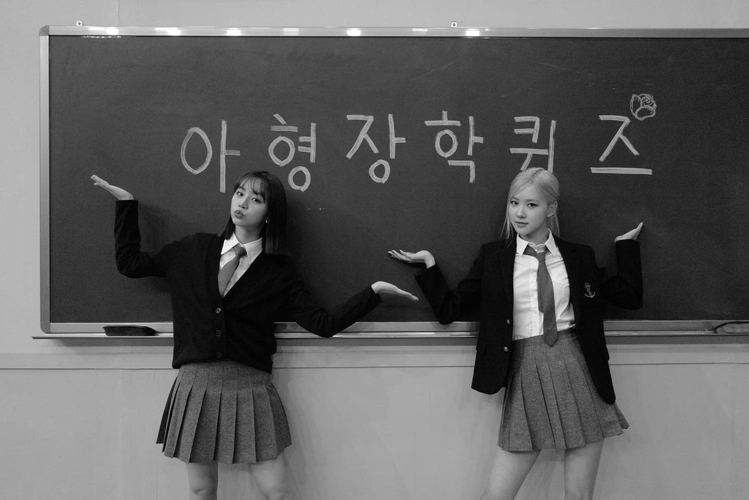 Pertemanan Rose BLACKPINK dan Hyeri Girl's Day