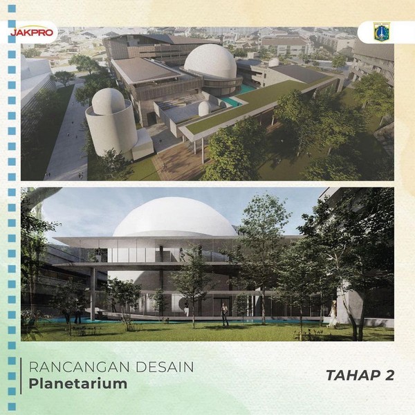Tepat hari Minggu kemarin, Anies Baswedan mengungkapkan desain Planetarium Jakarta yang dibuat oleh tim JakPro Group (dok JakPro Group)