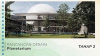 Tepat hari Minggu kemarin, Anies Baswedan mengungkapkan desain Planetarium Jakarta yang dibuat oleh tim JakPro Group (dok JakPro Group)